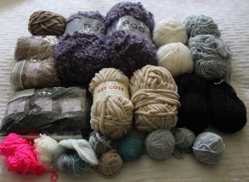 Mixed wool bundle various - bundle,