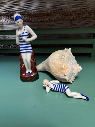 Vtg bathing beauty - beauty, porcelain