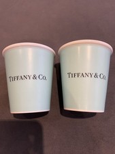 Tiffany china paper cups x 2