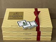 3x Godiva Belgium Goldmark