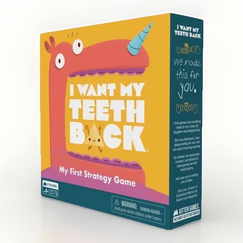 Want teeth back by - teeth,