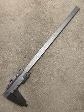 Genuine Mitutoyo 450mm/18” Vernier Caliper With Fine Adjustment