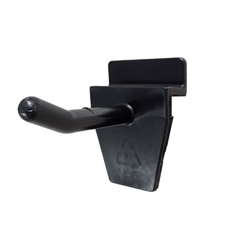 20pcs slatwall hooks black - hooks,
