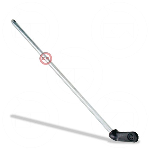 Gas tap lever rod - tap, with