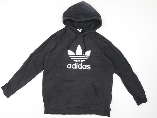 Adidas mens black pullover - mens,