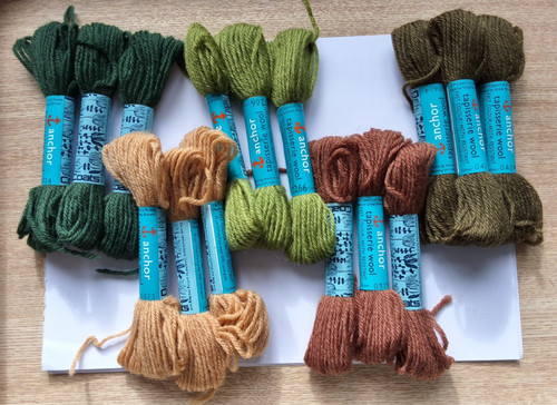 Anchor tapestry wool - , 15