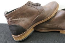 Barbour Men’s Brown Leather Derby Shoes Size 8