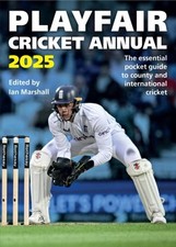 Playfair Cricket Annual 2025 by Ian Marshall Paperback