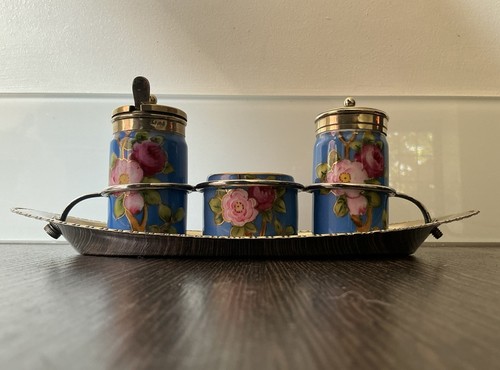 Vintage noritake cruet set - vintage,