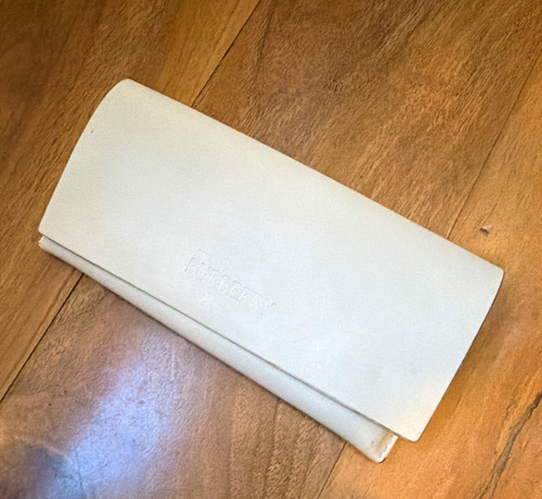 Burberry white leather - burberry,