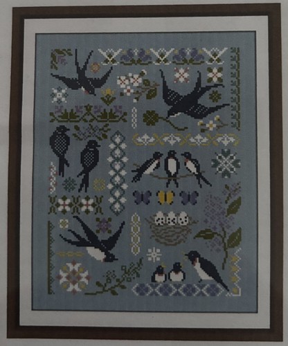 Swallows spring cross - spring,