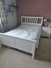 Ikea Hemnes Double Bed White