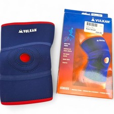 Vulkan Classic Open Patella Knee Support Brace Blue Size S 30–35cm 