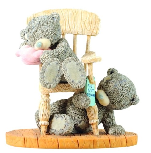 You tatty teddy - me,
