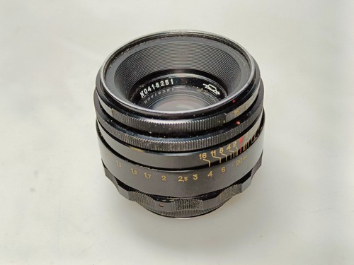 Helios 58mm 2 - 58mm, f/2