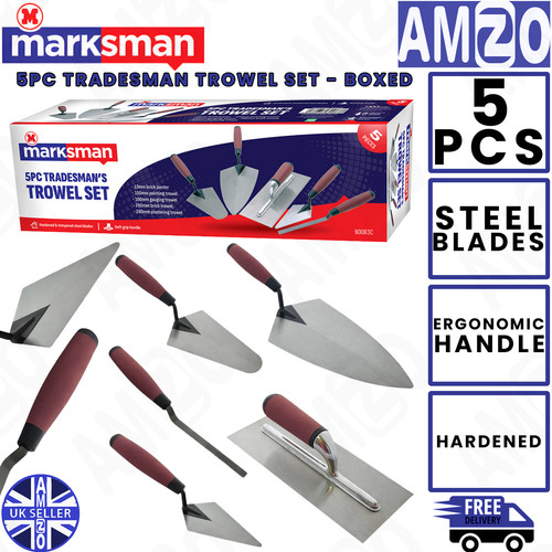 Marksman 5pc tradesman trowel - marksman,