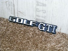 Original VW emblem lettering