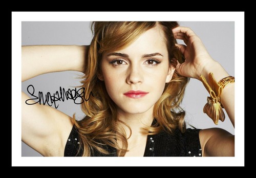 Emma watson autographed signed - watson,