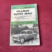Hillman Super Minx Mk I & II