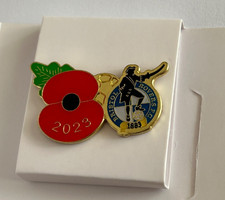 Bristol Rovers FC  2023  POPPIE  PIN BADGE  New On P Card