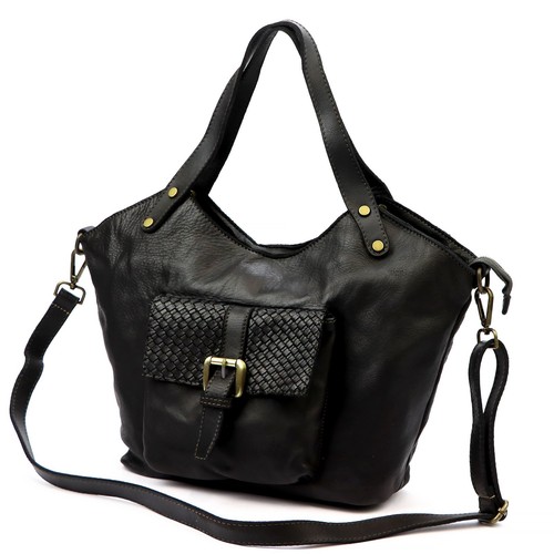Italian leather tote bag for - leather,