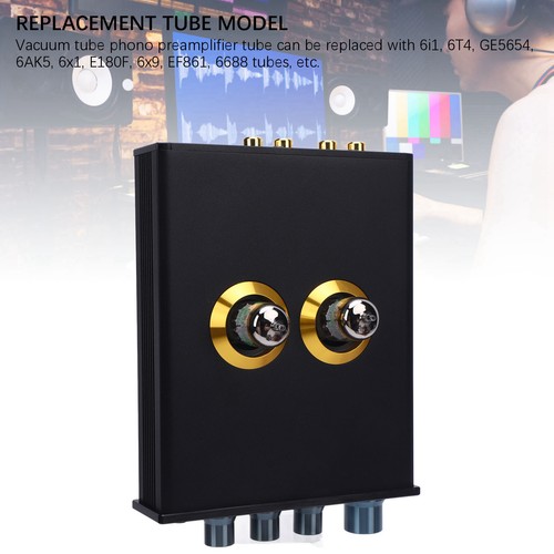 Vacuum tube phono preamp with - vacuum,
