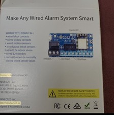 Konnected Alarm Panel V2 12-Zone Conversion Kit, battery backup, switch mode PSU