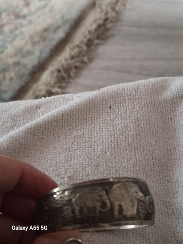 Vtg tibeten silver elephant - tibeten,