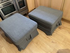 IKEA Ektorp Footstool Dark Grey X 2