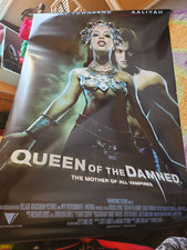 huge queen of the damned movie poster horror emo punk goth vampire cinema