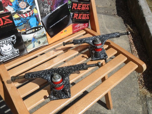 Skeleton pair skateboard - skeleton, of