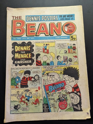 Beano comic 1838 october - comic,
