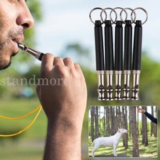 Pet Dog Puppy Training Whistle Obedience Adjustable Ultrasonic Supersonic 1~4pcs