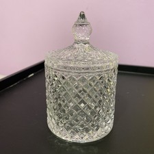 Glass Round Sweet Sugar Jar