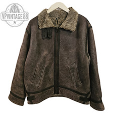 Vintage B3 B-3 Brown Shearling