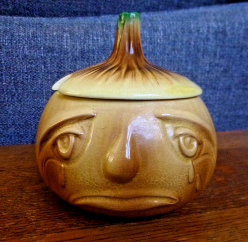 Vintage sylvac crying onion - vintage,