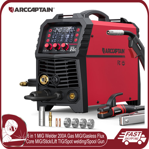 Arccaptain mig welder - mig, 6