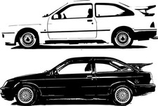 FORD SIERRA RS500 COSWORTH CAR