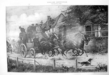 Old Village Greetings G Wright