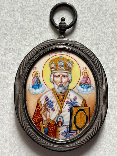 Old russian icon - old,