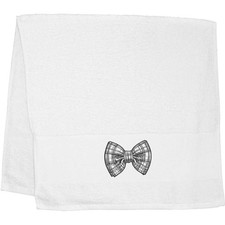 'Scottish Tartan Bow Tie' Hand / Guest Towel (TL00064189)