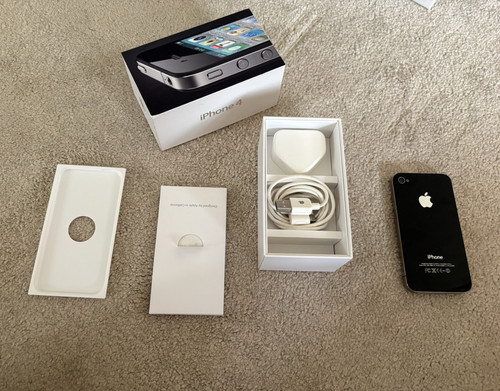 Apple iphone 16gb - 4, black
