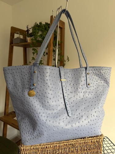 Brahmin leather bag ostrich - brahmin,