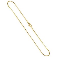 1mm 14k GOLD PLATED STERLING