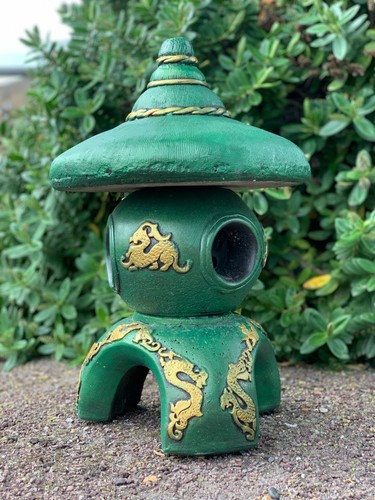 Massive pagoda sculpture