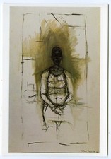Art Postcard Alberto Giacometti 1965 Oil Painting - Caroline - Unposted