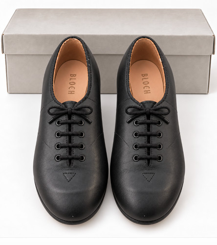 Bloch black leather lace - bloch, lace-up