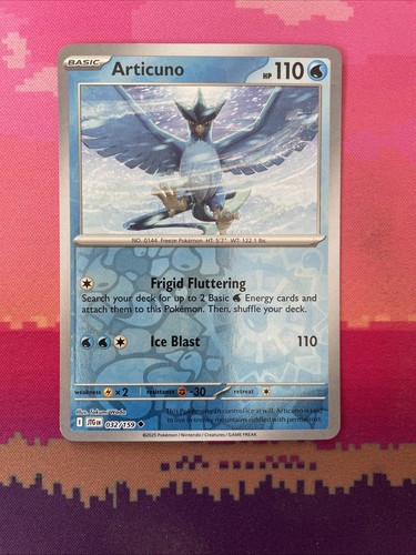 Pokemon card articuno journey - card,