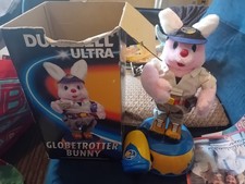 RARE  LARGE DURACELL GLOBE TROTTER BUNNY GREAT CONDITION.