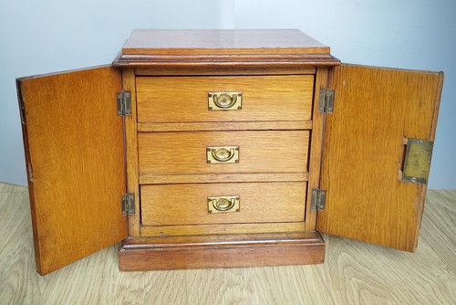 Antique oak desktop - desktop, collectors